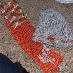 Hat and scarf